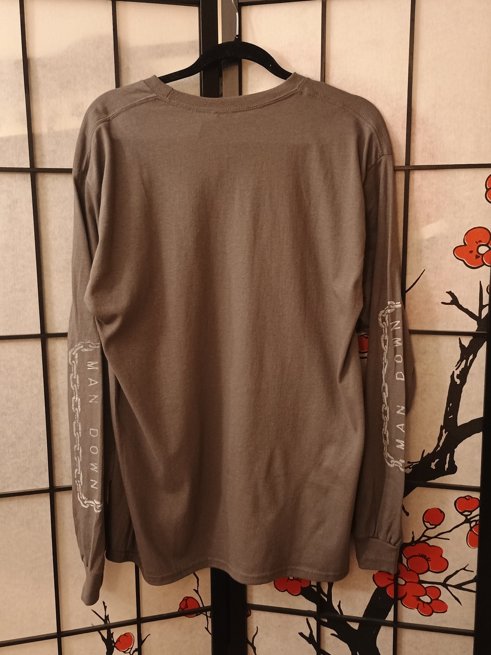 Ice Cube Graphic Long Sleeve Tee - Gray Size L - Picture 2 of 5